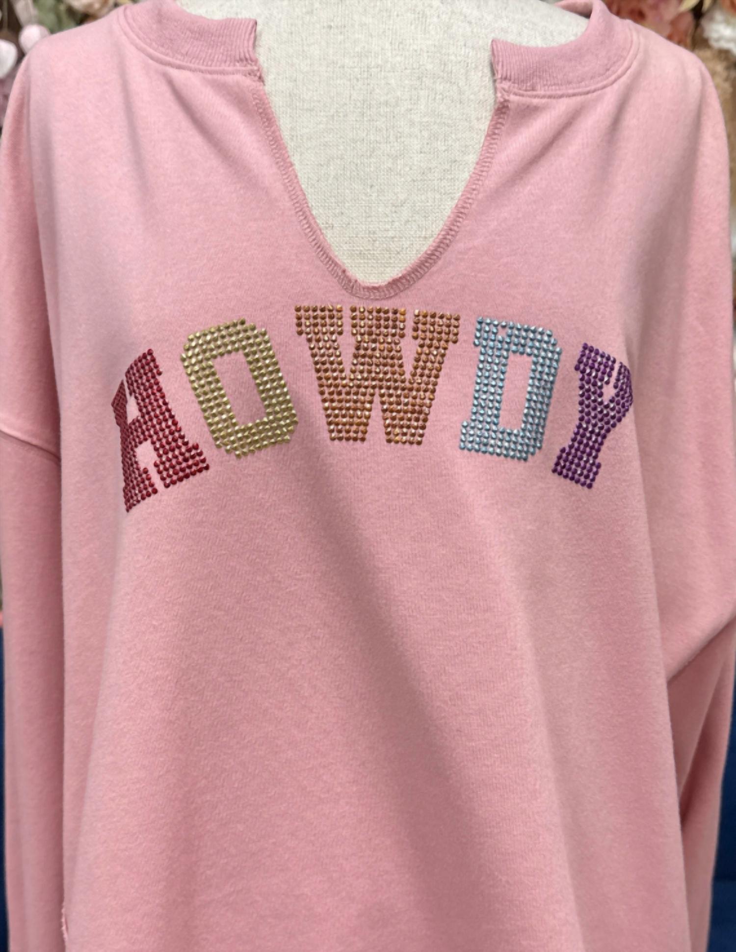 Peach Love - Women's Howdy Lightweight Sweatshirt