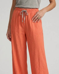 Tribal - Pull-on Ankle Pants With Drawstring