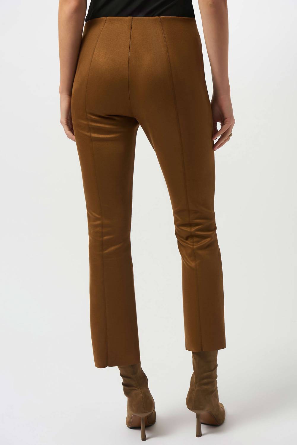 Joseph Ribkoff - Women's Scuba Suede Flared Pant