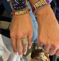 Lucky Star Jewels - Women's Eye Candy Frogs ID Bracelet