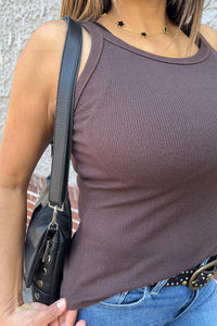 Michael Stars - Nicole Wide Crew Tank Top