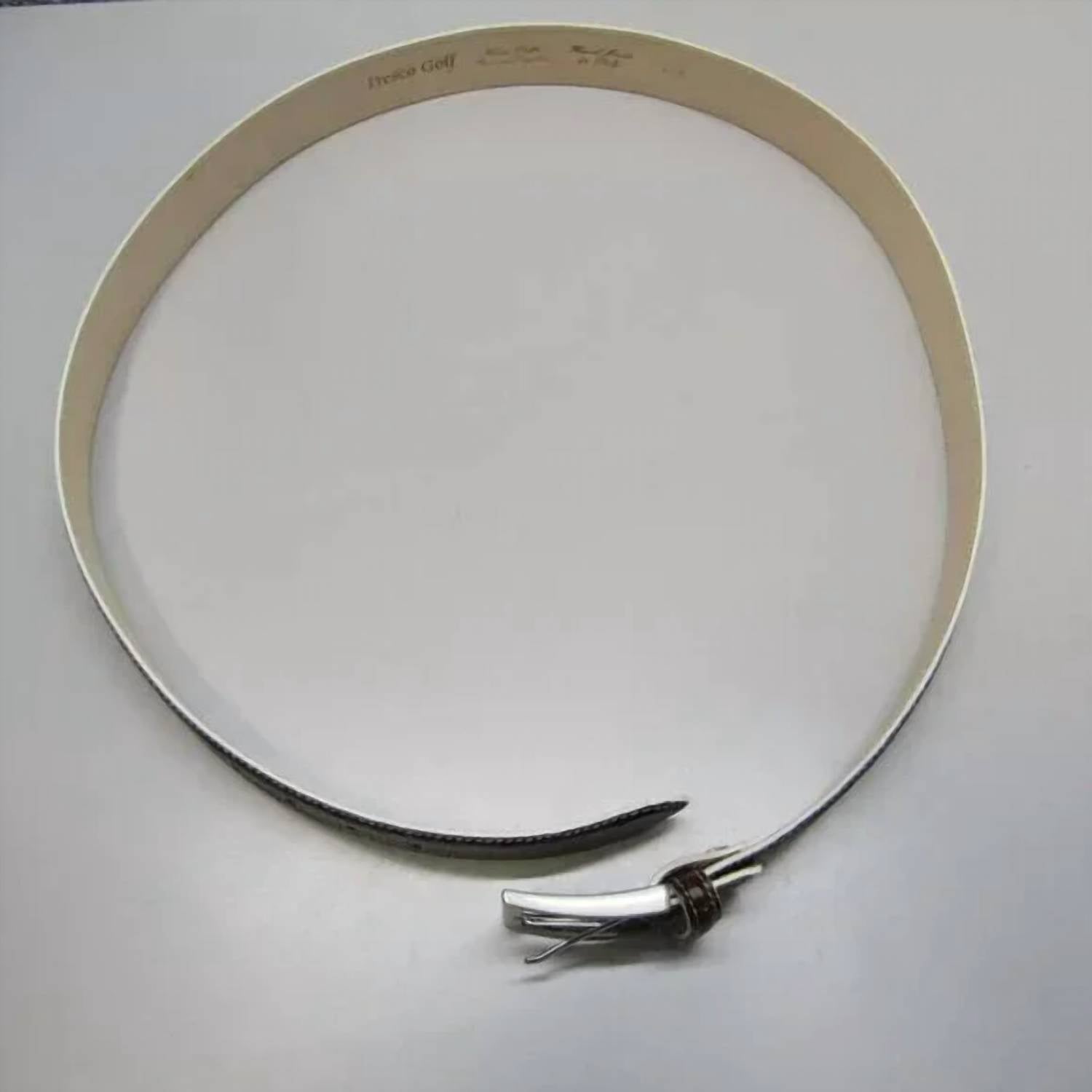 Fresco Golf - Men's Leather Alligator Embossed Belt
