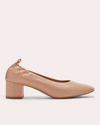 Everlane Women's The Day Heel in blush tan - women's heels