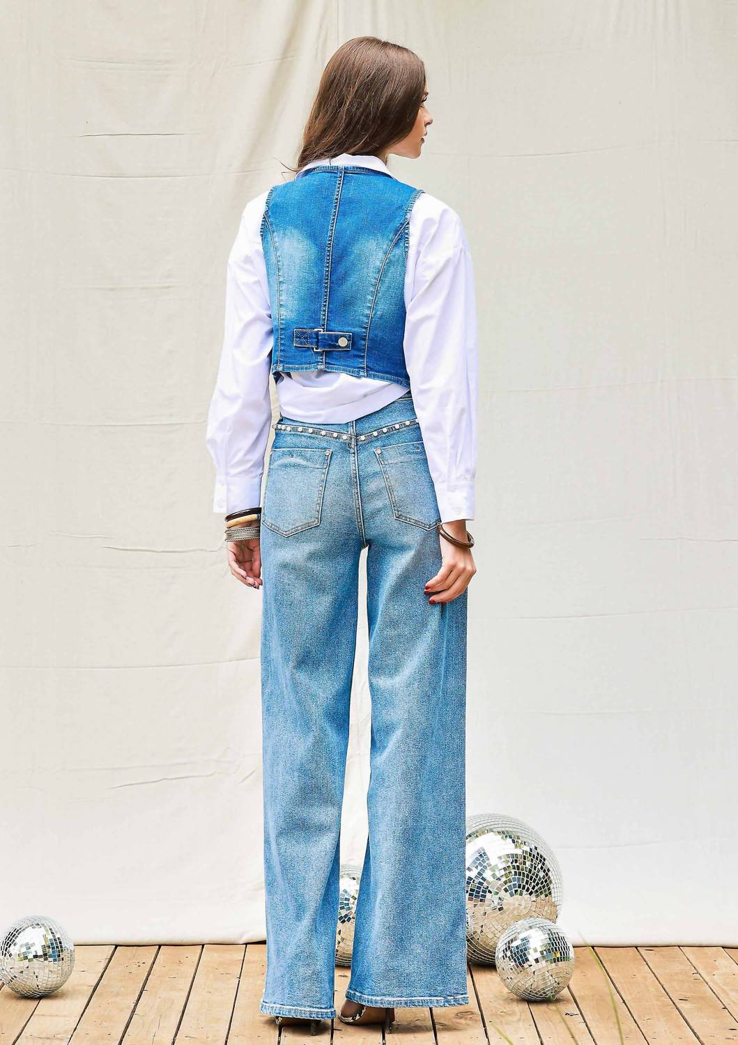 Vibrant M.I.U - Pearl Wide Leg Jeans