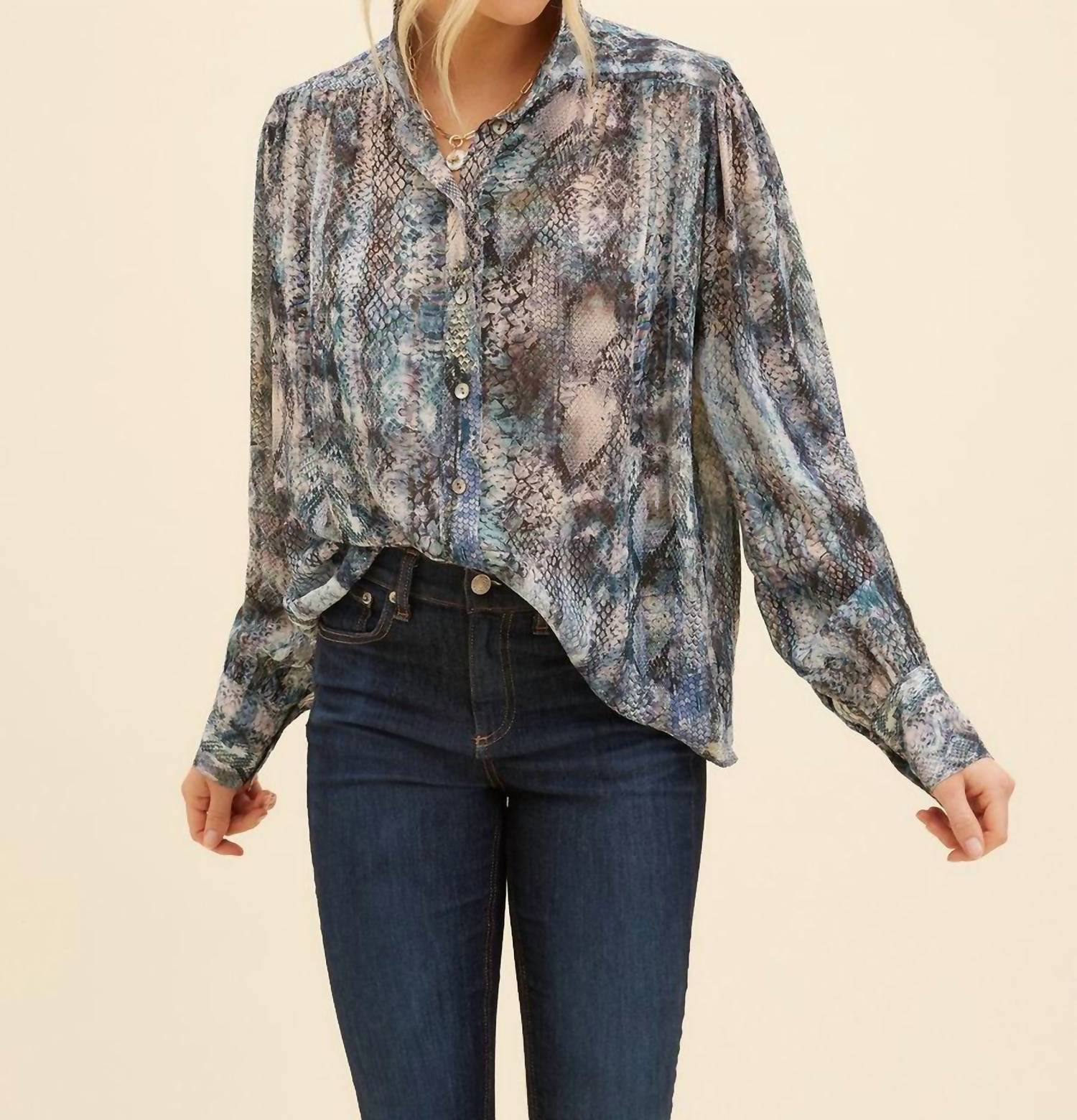 Shirred Blouse