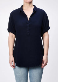 Dear John Denim - Tatum Gauze Short Sleeve Top