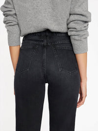 FRAME Le High N Tight Straight Jeans in inkwell - women's jeans - view 5