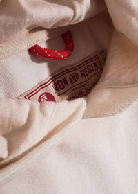 Iron & Resin Men's Maker Hoodie in natural - men's shirt - alternate view