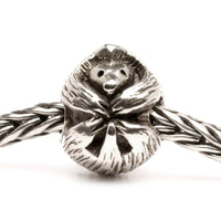 Trollbeads Women's Porcupine Bead Charm in silver - women's accessory - detail view