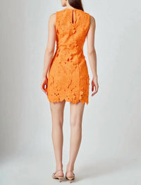 Endless Rose - Floral Embroidered Mini Dress