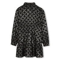 Michael Kors - Kid's Chain-print Lattice Dress
