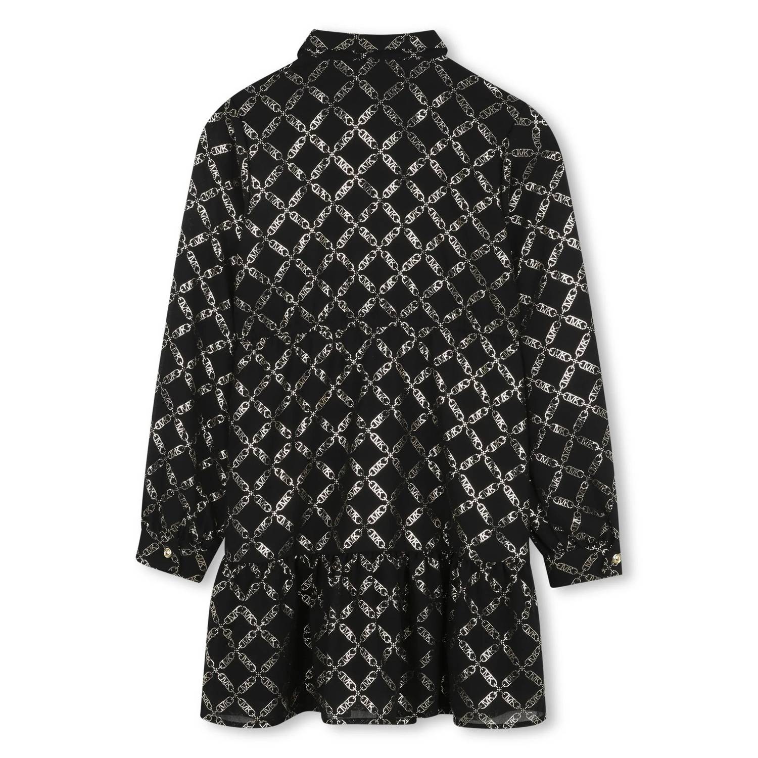 Michael Kors - Kid's Chain-print Lattice Dress