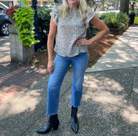 Thml - Spotted Flutter Sleeve Top