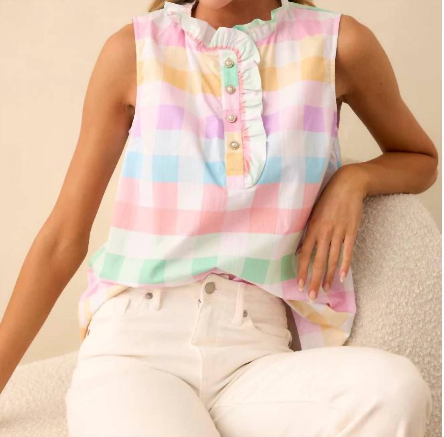 Prosperina - Soiree Tennysonn Sleeveless Top