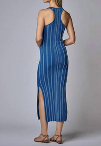 Hevron - Rose Knit Midio Dress