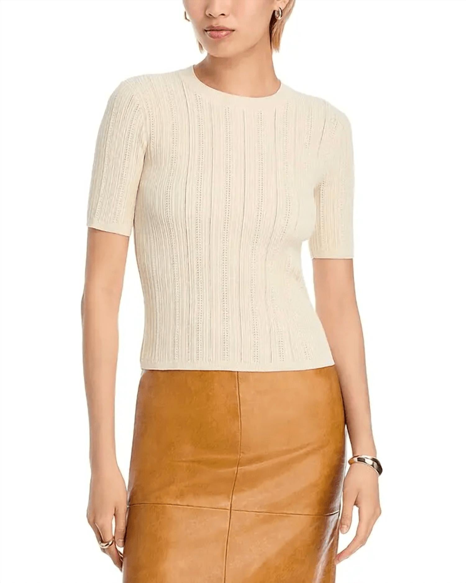 Rag & Bone - Camryn Short Sleeve Tee