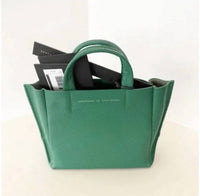 Ampersand As Apostrophe - Women's Micro Tote Leather Bag