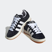 adidas Men’s Campus 00’s Sneakers in core black cloud white off white - men's sneaker - detail view