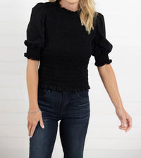Fate + Fortune - Mac And Me Smocked Top