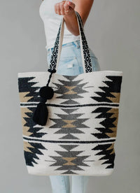 Panache Apparel - Aztec Tote Bag