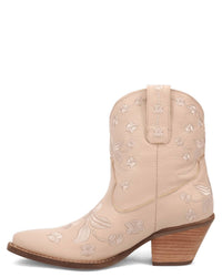 Dingo Women's Sweetheart Bootie in sand - women's shoe - detail view