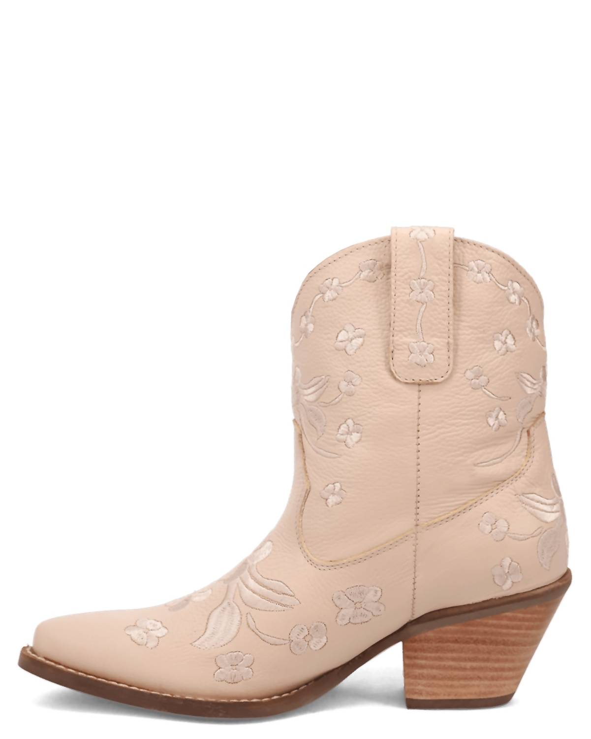 Dingo Women's Sweetheart Bootie in sand - women's shoe - detail view