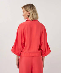 Esqualo - Short Sleeve Slub Jacket
