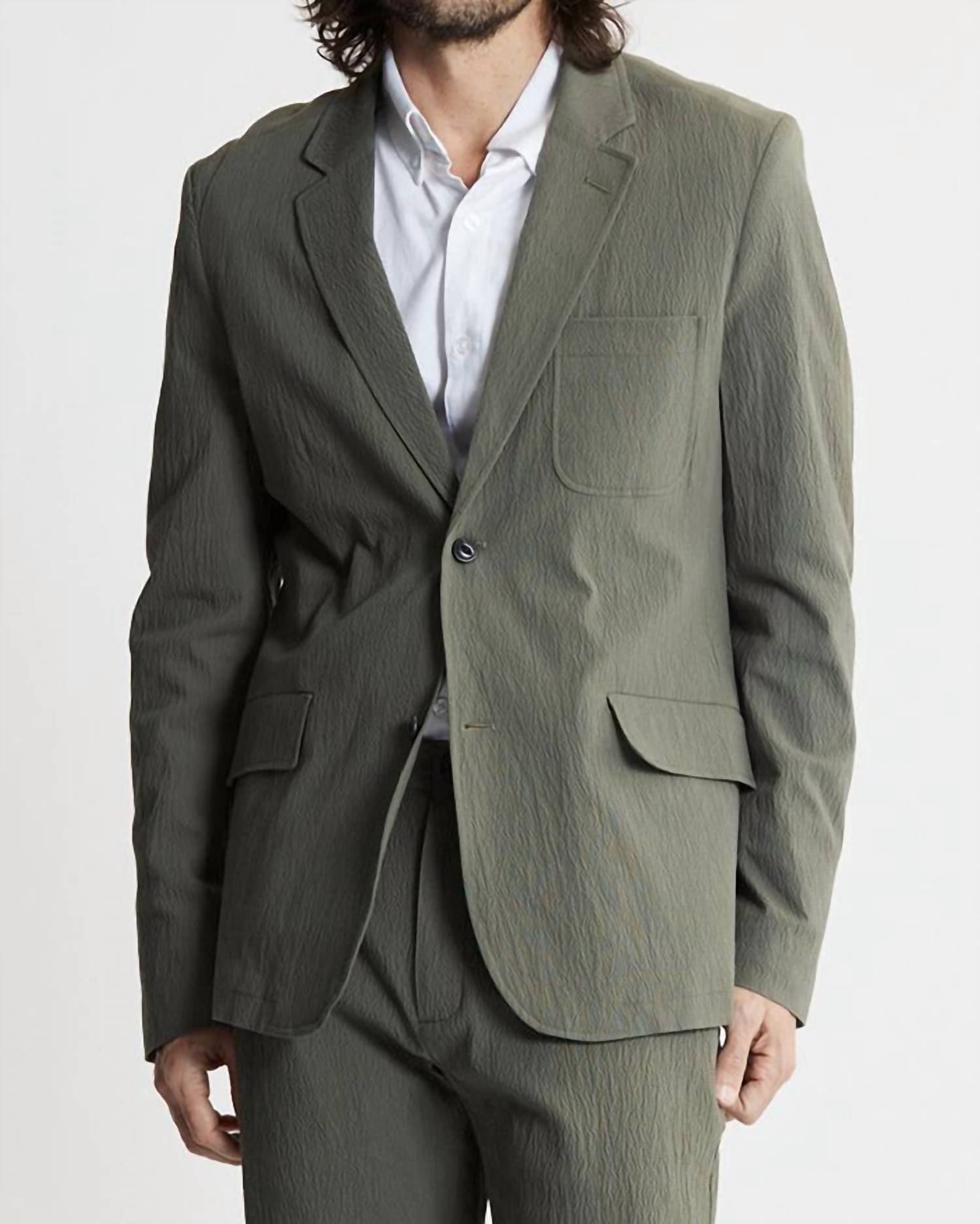 Jachs New York - Seersucker Nantucket Long Sleeve Blazer