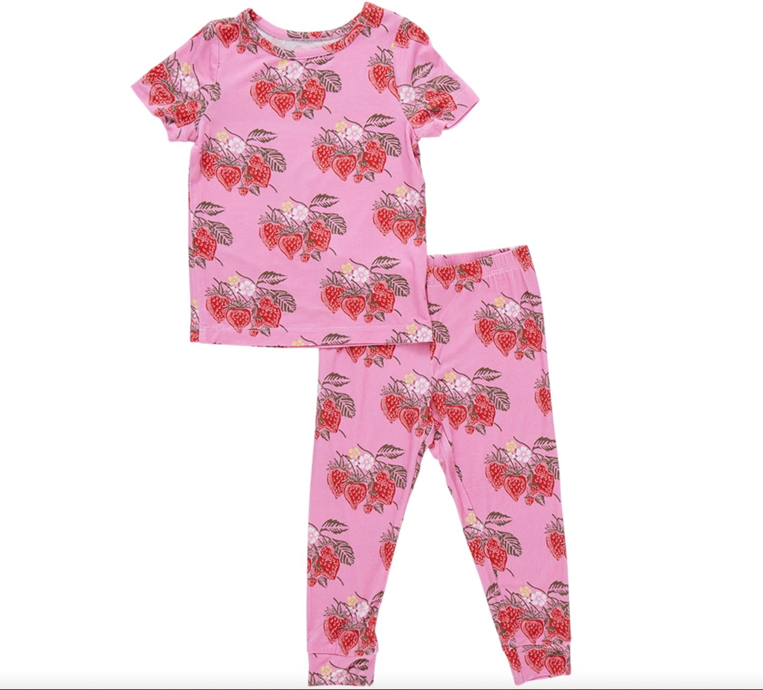 Pink Chicken - Kids' Bamboo Pajama Set