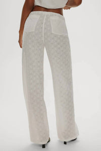 Frankies Bikinis - Princess Wide Leg Relaxed Fit Pants
