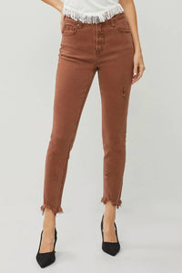Risen - High Rise Ankle Hem Pants
