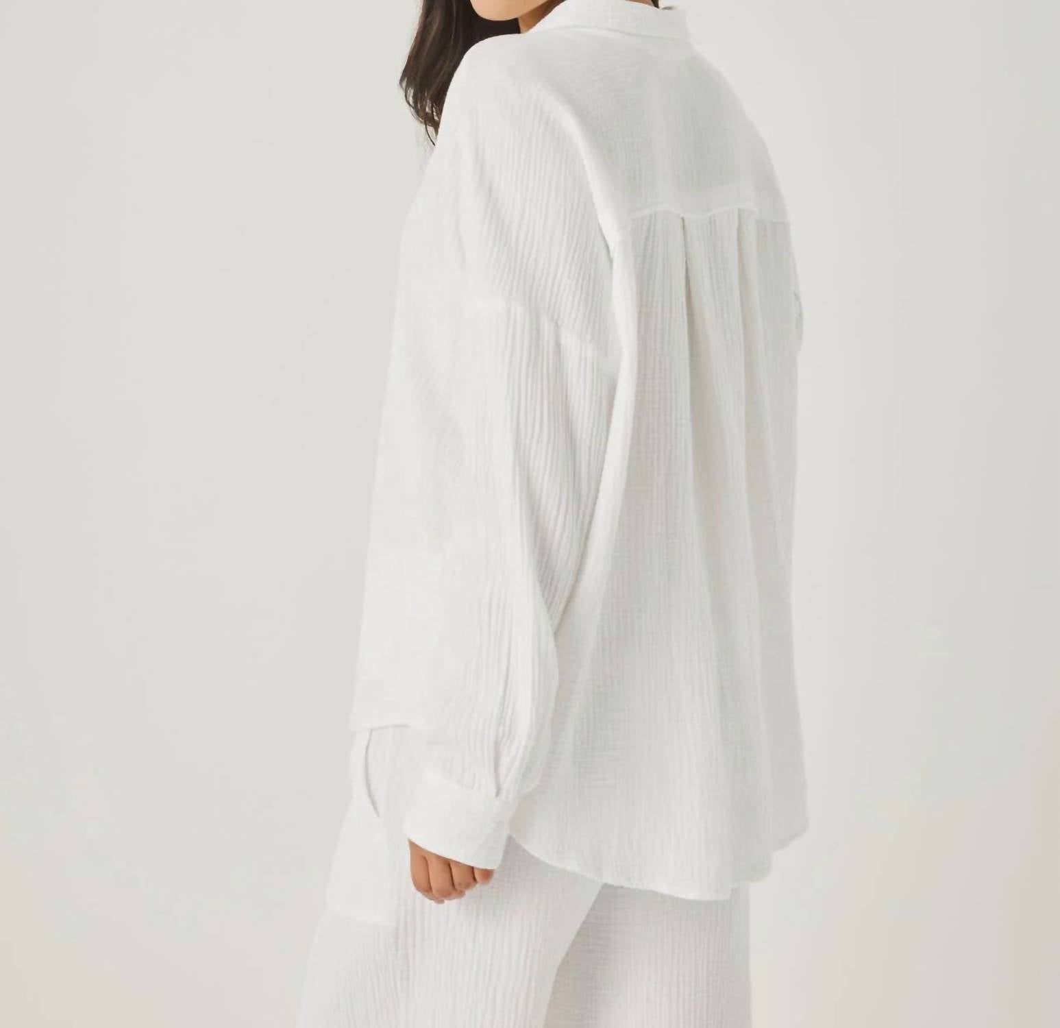 Splendid - Ava Gauze Button Down Shirt