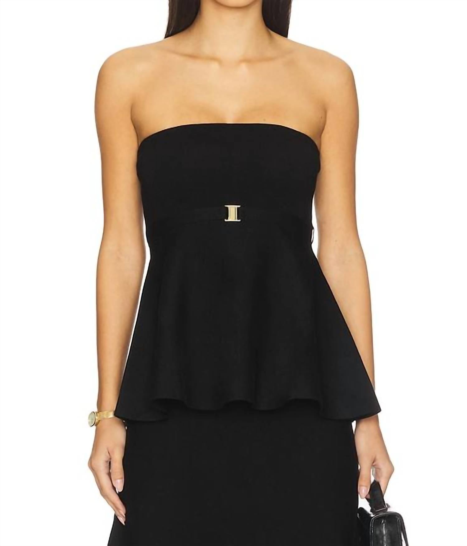 Karina Grimaldi - Krystina Strapless Top