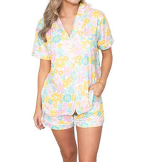Katydid - Spring Flowers Pajama Short Set