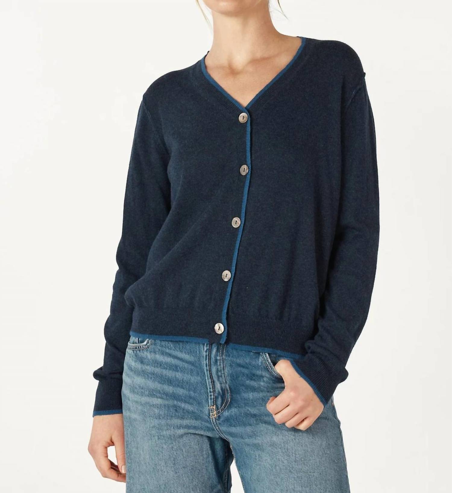 Zaket & Plover - Essential V-neck Cardigan