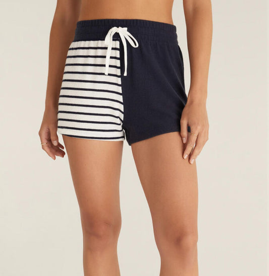 Color Block Stripe Short