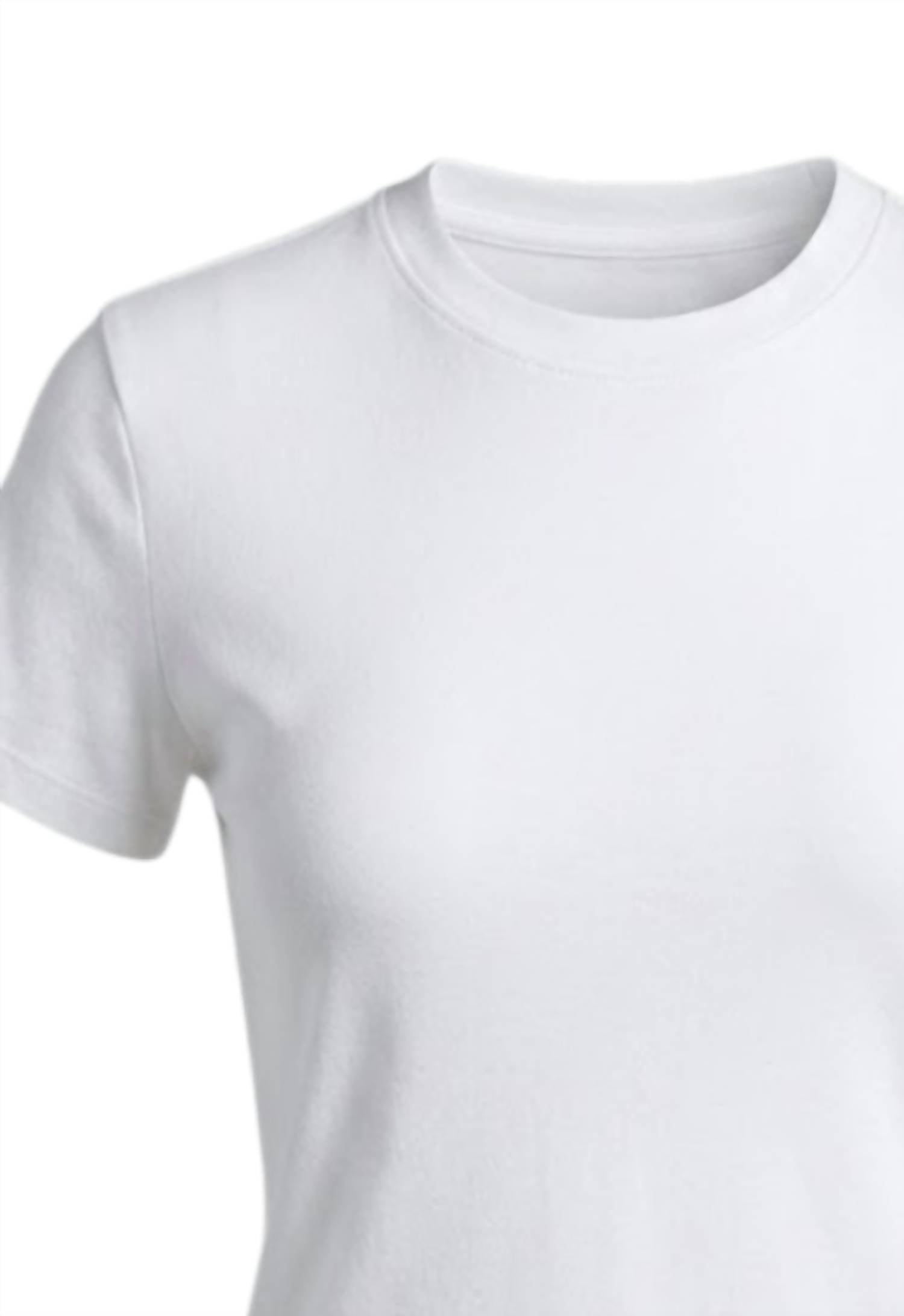 Elle Grey - Women's Soft Lyocell Crew Tee Shirt