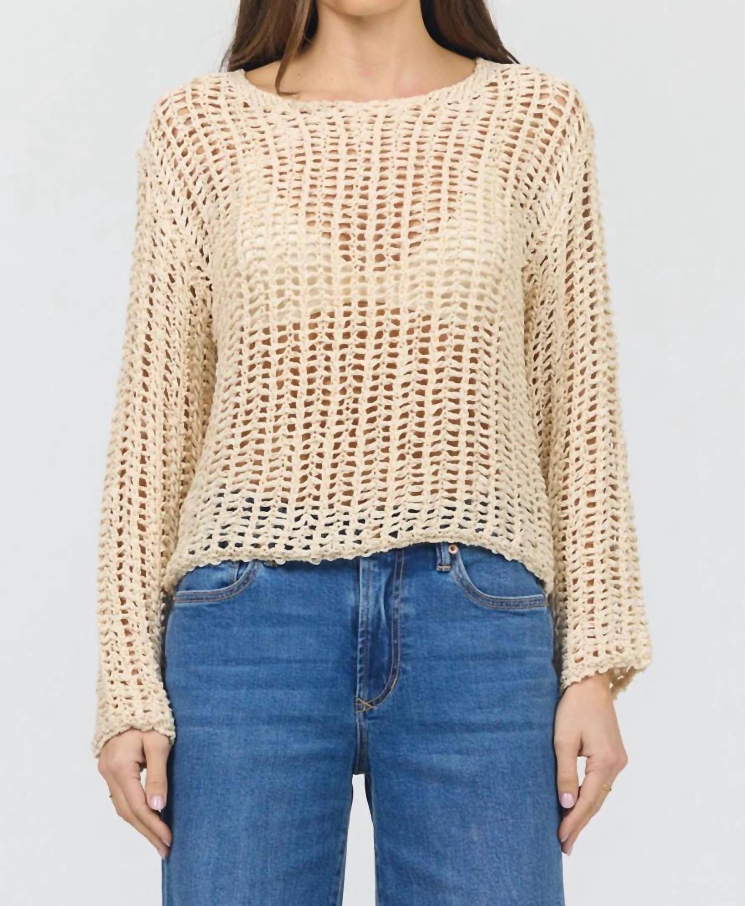 Dear John Denim - Adela Open Knit Sweater
