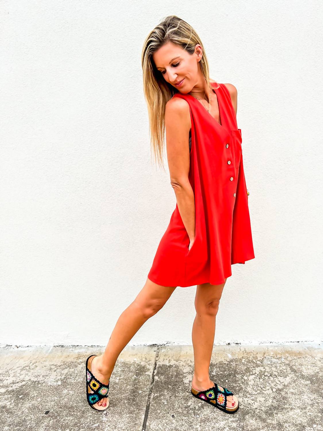 Ee:Some - Crushin’ In Color Romper