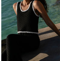French Connection - Teddy Diamond Knit Camisoles