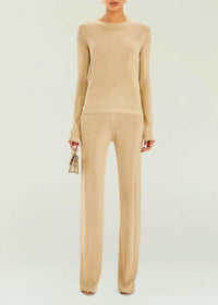 Ser.O.Ya - Hana Metallic Knit Top