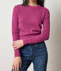 Lilla P - Multi Stitch Pullover Sweater