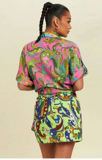 Luxxel - Virginia Short Skirt Set
