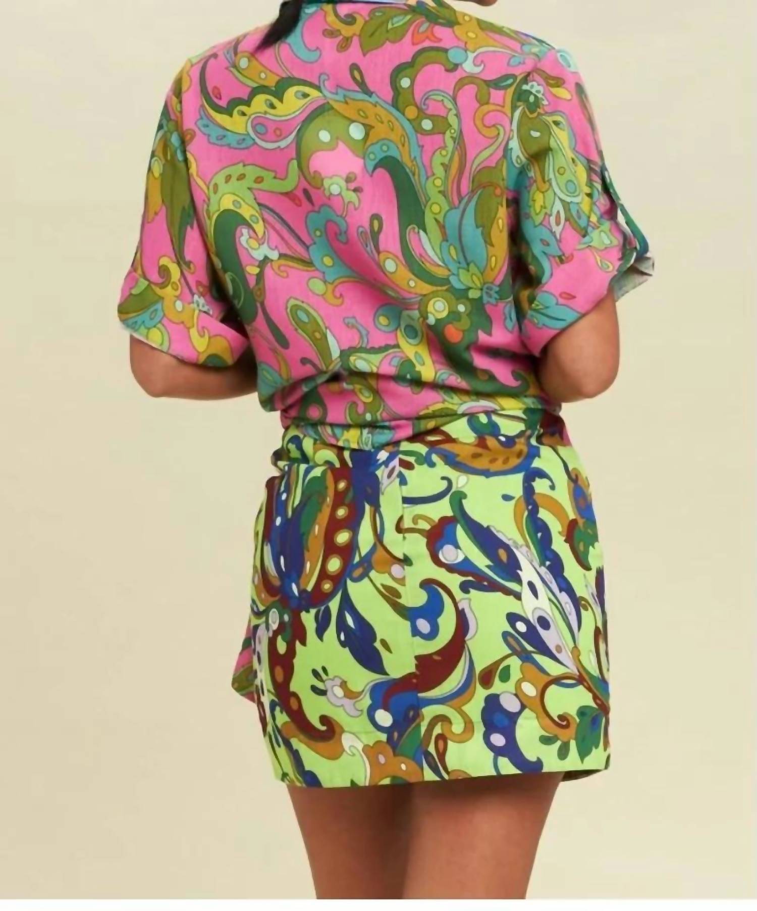 Luxxel - Virginia Short Skirt Set