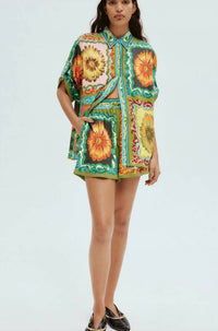 Alemais - Disco daisy shirt