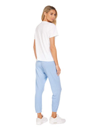 HALL SHORT SLEEVE TEE WITH PEACE CUTOUT