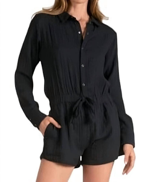 Elan - Tie Waist Romper