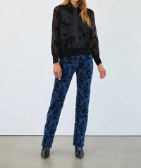 Fdj - Flocked Mesh Sweater