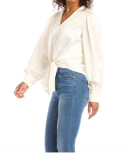 Karen Kane - Tie-Front Blouse
