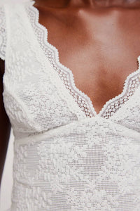 Free People - Loved You First Lace Cami Tea Top